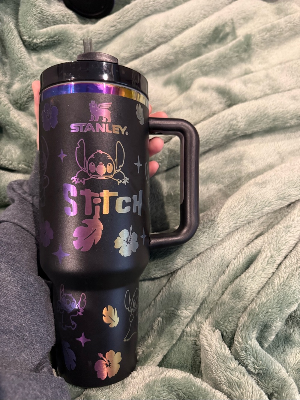 Stanley Chroma 40oz Tumbler Lid with Embossed Stitch print. Like New. - Picture 6 of 9